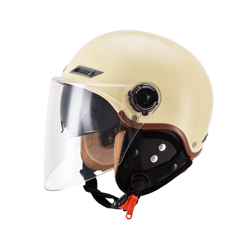 (L, NO11) Moto Helmet Helmet And Safety Scooter Engine Modulable Casco De Seguridad Half Open Face Casco Retro Safety Half Face-image-OPC-PGD7DCD-NEW