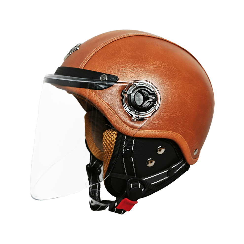 (XL, NO23) Moto Helmet Helmet And Safety Scooter Engine Modulable Casco De Seguridad Half Open Face Casco Retro Safety Half Face-image-OPC-PGD7DFS-NEW