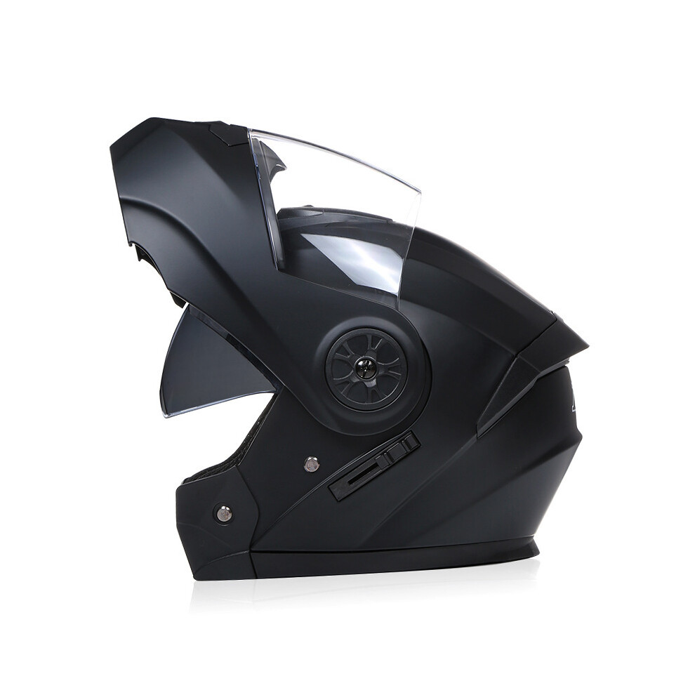 (L, 3) Personalised Motorcycle Flip Up Helmet DOT Approved Men Women Safety Downhill Motocross Racing Modular Full Face Casco-image-OPC-PGD7DS2-NEW