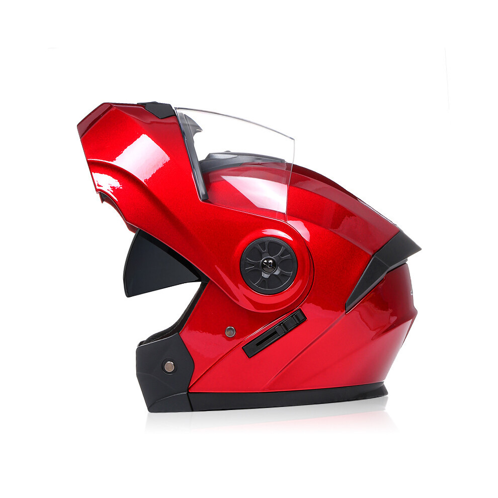 (XL, 23) Personalised Motorcycle Flip Up Helmet DOT Approved Men Women Safety Downhill Motocross Racing Modular Full Face Casco-image-OPC-PGD7DVT-NEW