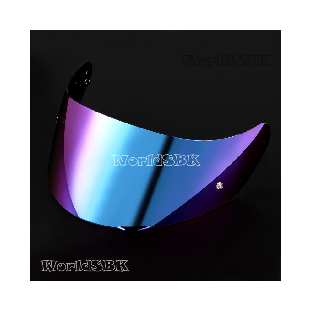 (Rainbow) Helmet Visor For Agv K1 K5 K3sv Motorcycle Detachable Helmet Glasses Motorbike Helmet Lens Motorcycle Helmets 8130375984635