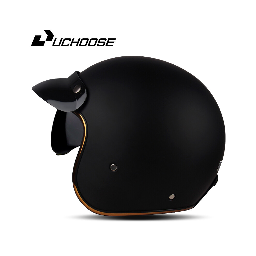 (S, KT67YH) DOT Open Face Casco Moto for Harley Motorcycle Accessories Men Moto Helmets Certificated Retro Motorcycle Helmet Cafe-image-OPC-PGD7FJJ-NEW