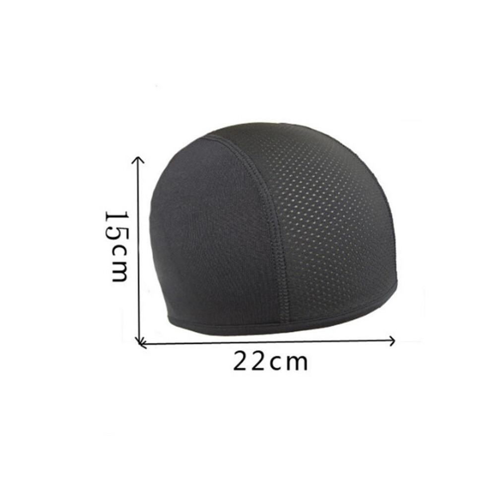 (1Pc) Motorcycle Cap Helmets Hat Quick Dry Breathable Hat Breathable Sweat Wicking Cycling Cap Running Hat Cap Motorcycle 8130375908587