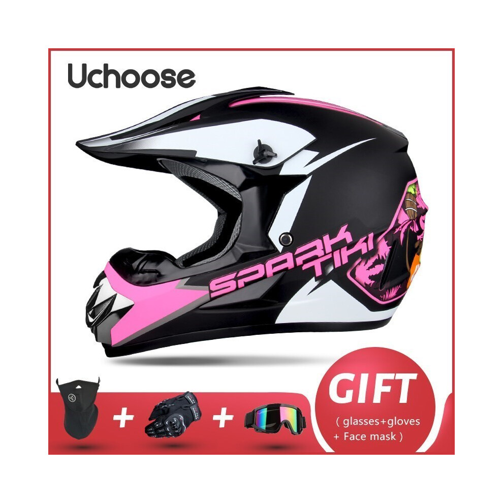 (L, FGT) For Adults Children Professional Off-road Helmet Motorcycle Helmet Downhill DOT Racing Motorcycle Motor Helmet-image-OPC-PGD7GPF-NEW