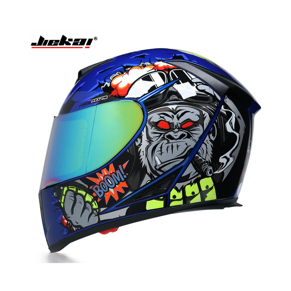 (M, c8) Handsome four seasons universal full face helmet built-in small lens motorcycle personality helmet    Motorcycle Helmets-image-OPC-PGD7JYF-NEW