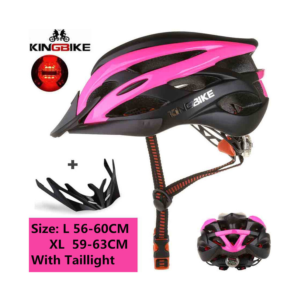 (XL59-63CM, J-872-pink) women cycling helmet MTB bicycle helmets for men ultralight capacete ciclismo Mountain road bike helmet casco bicicleta-image-OPC-PGD7K7S-NEW