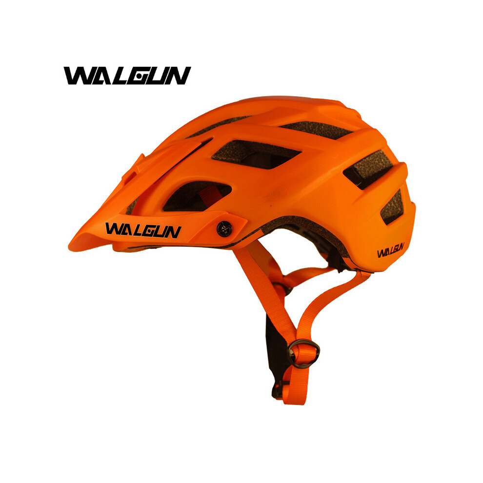 (L-58-61cm, orange) 2025 NEW WALGUN Cycling Helmet TRAIL XC Bicycle Helmet In-mold MTB Bike Helmet Casco Ciclismo Road Mountain Helmets-image-OPC-PGD7K86-NEW