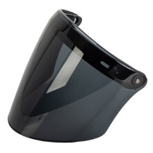 (3) Motorcycle Helmet Visor Shield 3-Snap Design Open Face Helmet Visor Gift for Motorcycle Enthusiasts Motorcycle Helmets