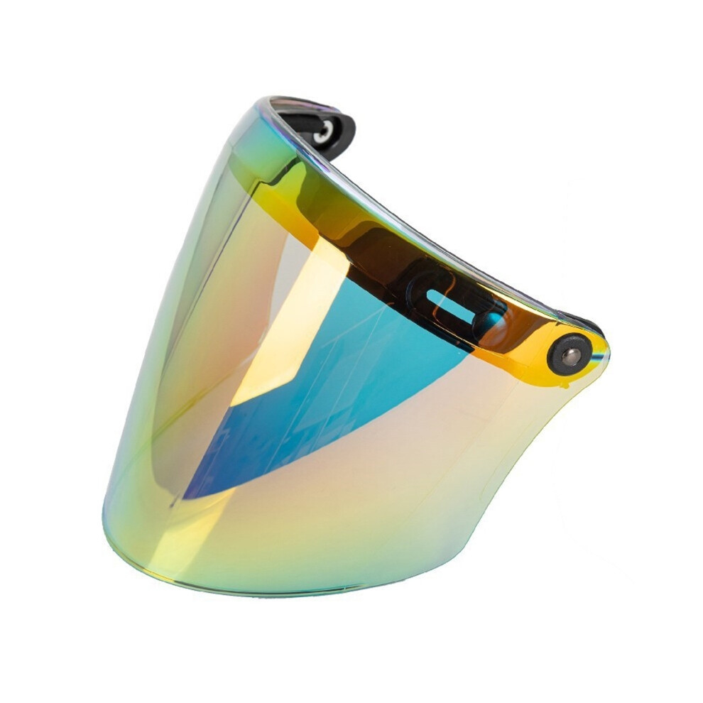 (6) Motorcycle Helmet Visor Shield 3-Snap Design Open Face Helmet Visor Gift For Motorcycle Enthusiasts Motorcycle Helmets 8130375868126