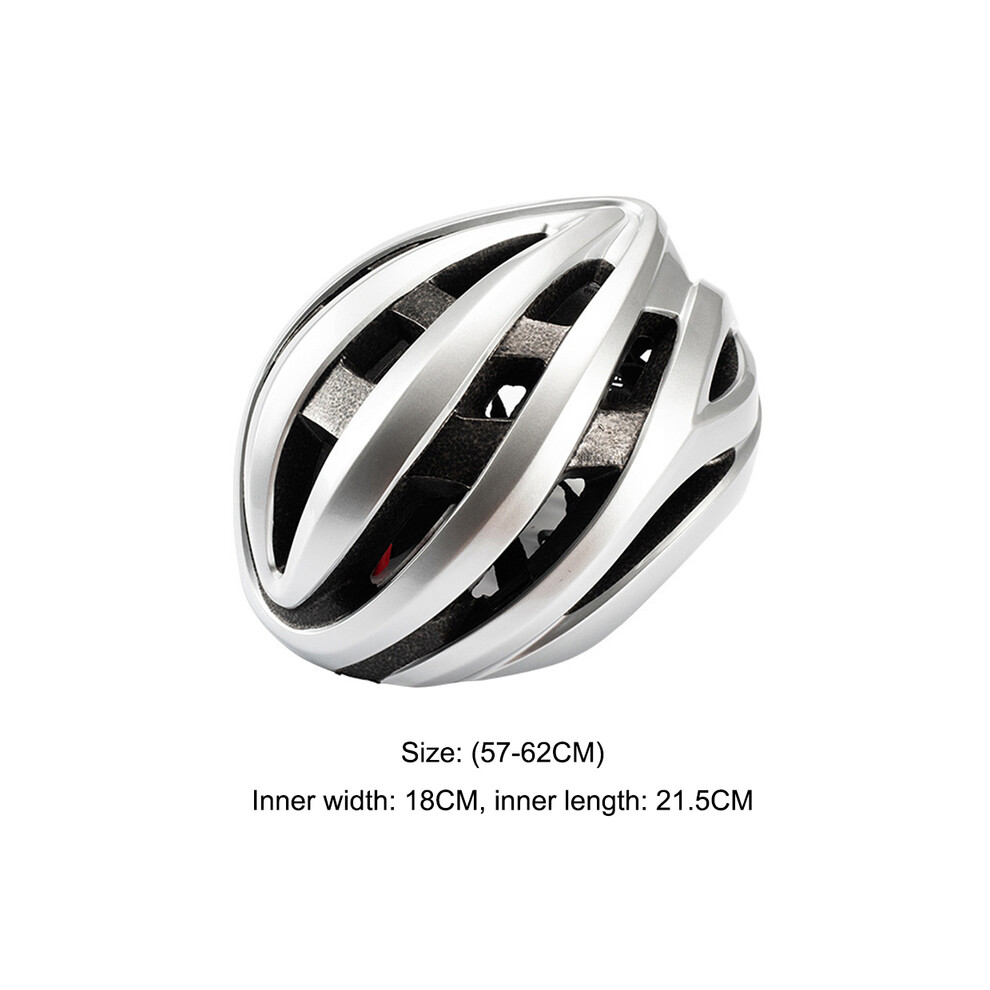 (CHINA, Silver) MTB Bike Helmet for Men Women Sport Cycling Helmet Adjustable Mountain Road Bicycle Soft Pad Head Protection Safety-image-OPC-PGD7KDQ-NEW