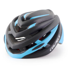 (XL -60-64cm, black blue) Super Large Size XL 64cm Bicycle Helmet Men's Breathable MTB Safety Bike Helmet Oversized Head Circumference Cycling