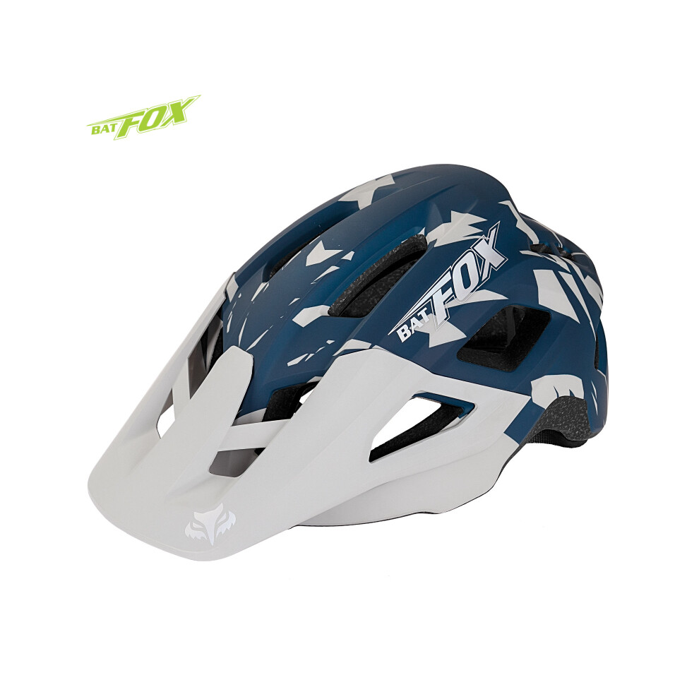 (L58-62CM, MA057-198-dark blue) 2025 NEW  Adult Bicycle Helmet for Men Women MTB Bike Mountain Road Cycling Man's MTB helmet Outdoor Sports Safty Helm-image-OPC-PGD7PB8-NEW