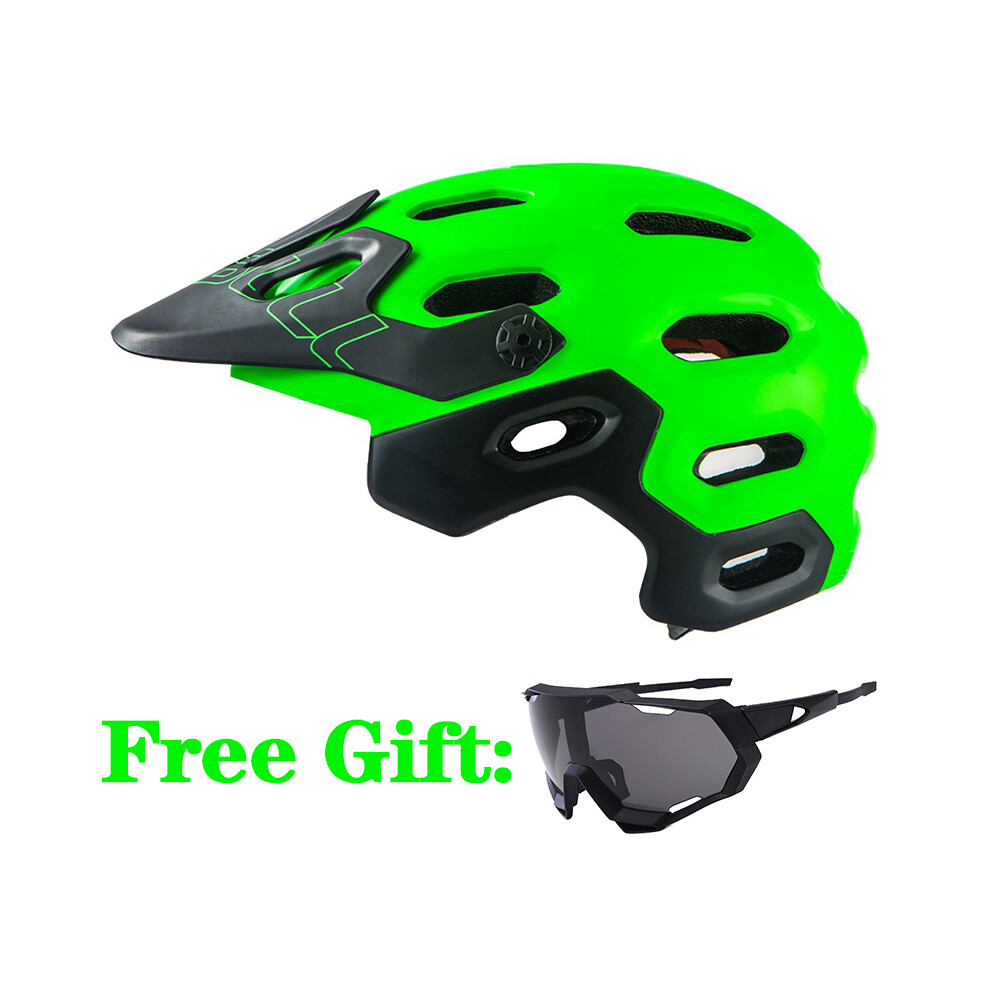 (M-54-58CM, 11) CAIRBULL Mountain Bike Helmets Outdoor Sports MTB Safety Cycling Helmet Adult Men Women Removable Sun Visor Bicycl-image-OPC-PGD7PZK-NEW