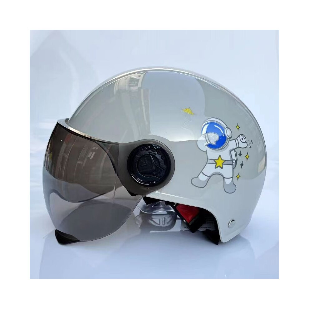 (S, 21) Children's Safety Motorcycle Electric Car Helmets All Seasons Universal    Motorcycle Helmets-image-OPC-PGD7RQC-NEW