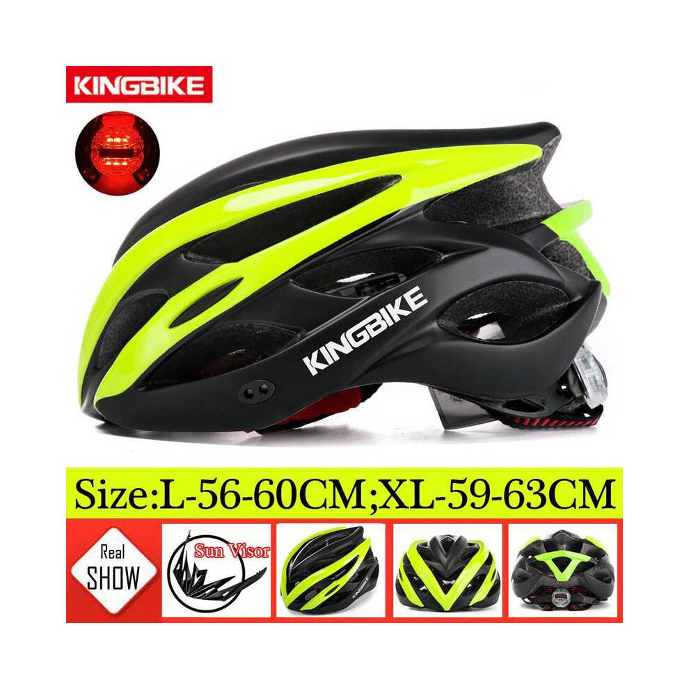 (L56-59cm, 872R-green) NEW Bike Helmets Cycling Helmets with Back Warn Light MTB Road Bicycle Helmet casco ciclismo Ultra-light Breathable-image-OPC-PGD7S8S-NEW