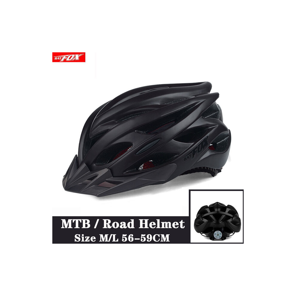 (J-792-Black) Helmet cycling MTB bicycle helmet integrally-molded Mountain bike helmet for men women casco bicicleta mtb helmets-image-OPC-PGD7TDM-NEW