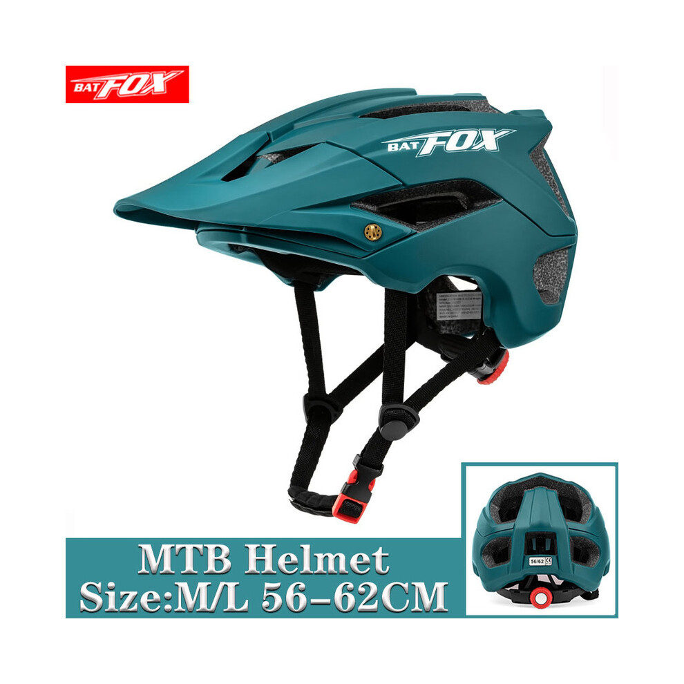 (L56-62CM, 5002-dark green) MTB Helmet cycling bicycle helmet for men Ultralight casco ciclismo men's cycling helmet casque velo Mountain bike-image-OPC-PGD7TKS-NEW