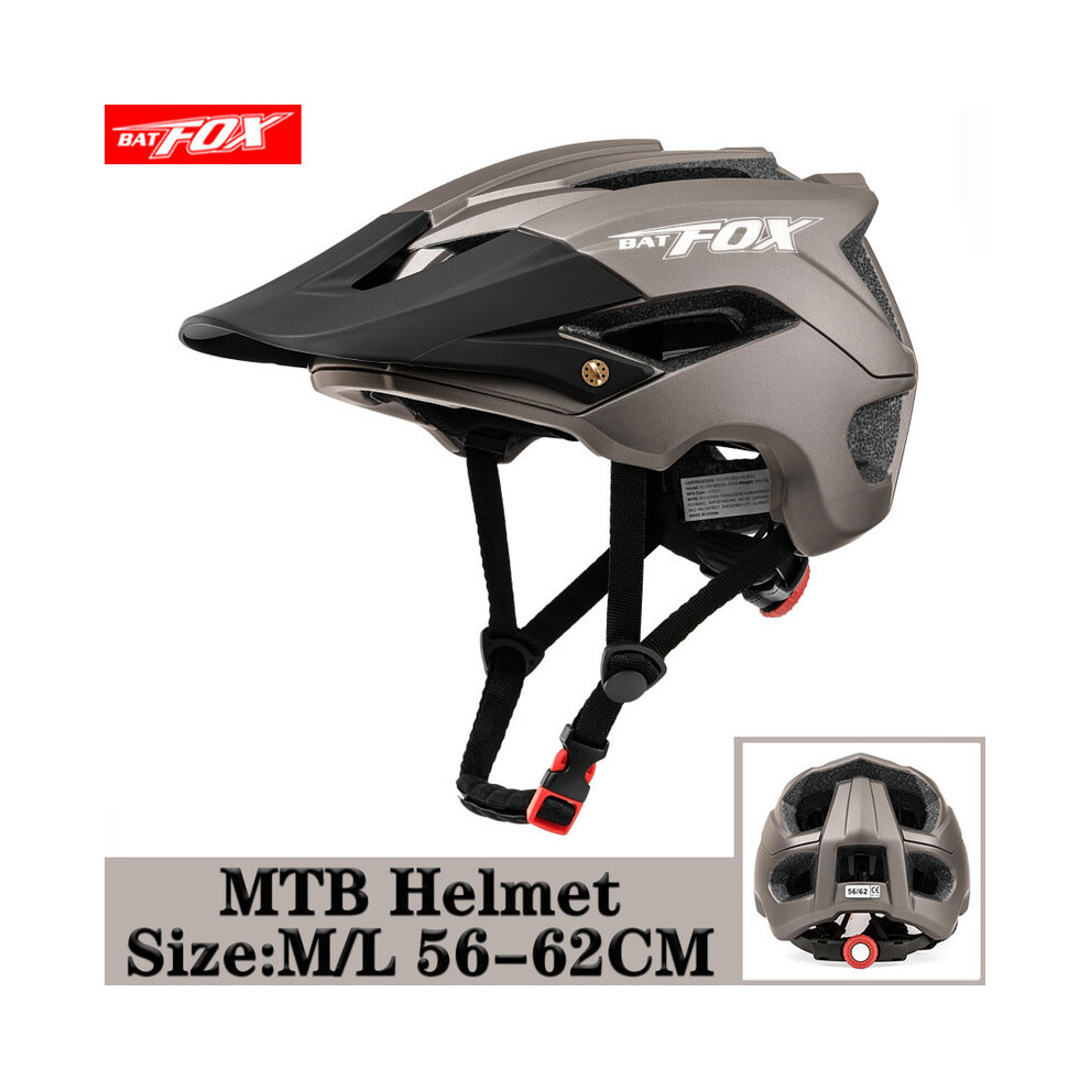 (L56-62CM, 5002-titanium black) MTB Helmet cycling bicycle helmet for men Ultralight casco ciclismo men's cycling helmet casque velo Mountain bike-image-OPC-PGD7TM7-NEW