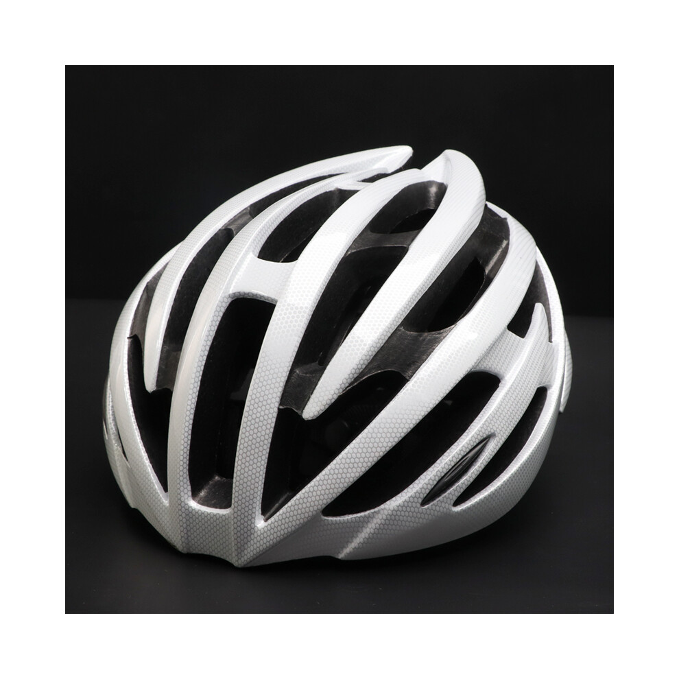 (M 54-60cm, White) Road Bike Helmet MTB Ultralight Sports Racing Helmet Mountain Outdoor Competition Cycling Helmet For Women And Men-image-OPC-PGD7VM7-NEW