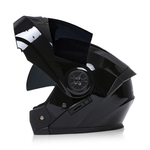 Dual Visor Modular Flip Up Full Face Street Bike Motorcycle Helmet 8 thumbnail image