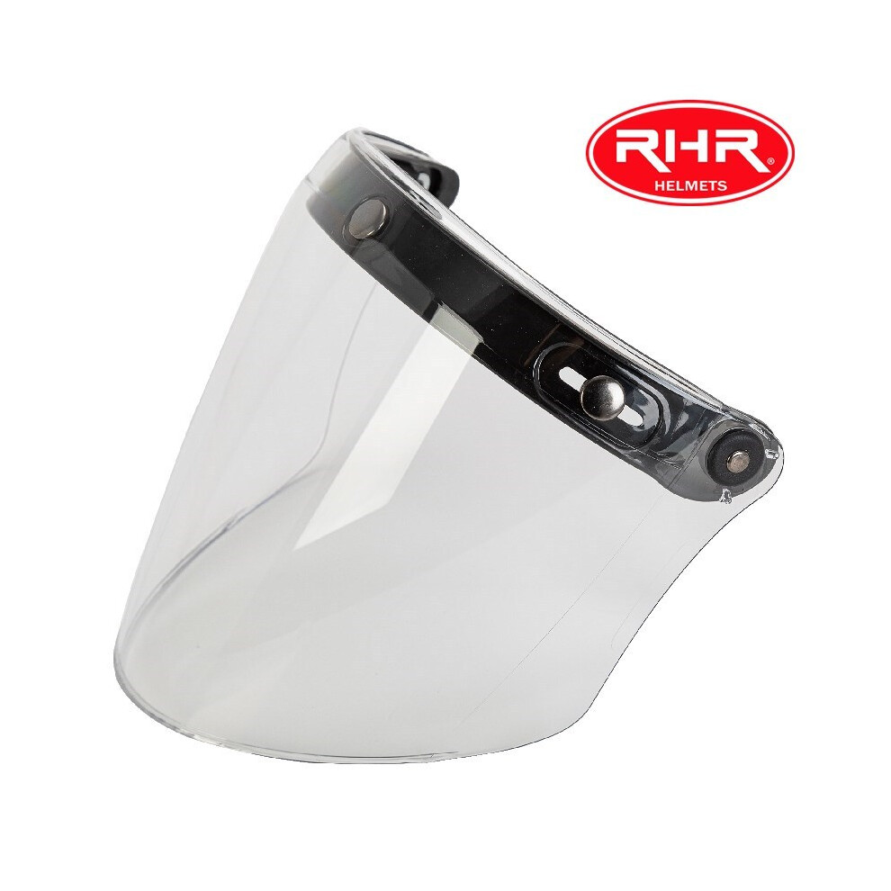 (Clear) Universe Motorcycle Helmet Visor For 3/4 Retro Helmet Jet Helmet Replacement Shield Diy Shield Motorcycle Helmets 8130375887134