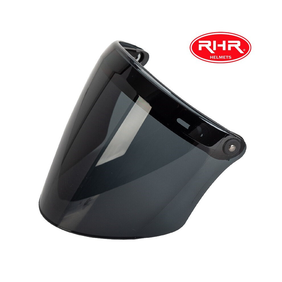 (Black) Universe Motorcycle Helmet Visor For 3/4 Retro Helmet Jet Helmet Replacement Shield Diy Shield Motorcycle Helmets Black 8130375887110