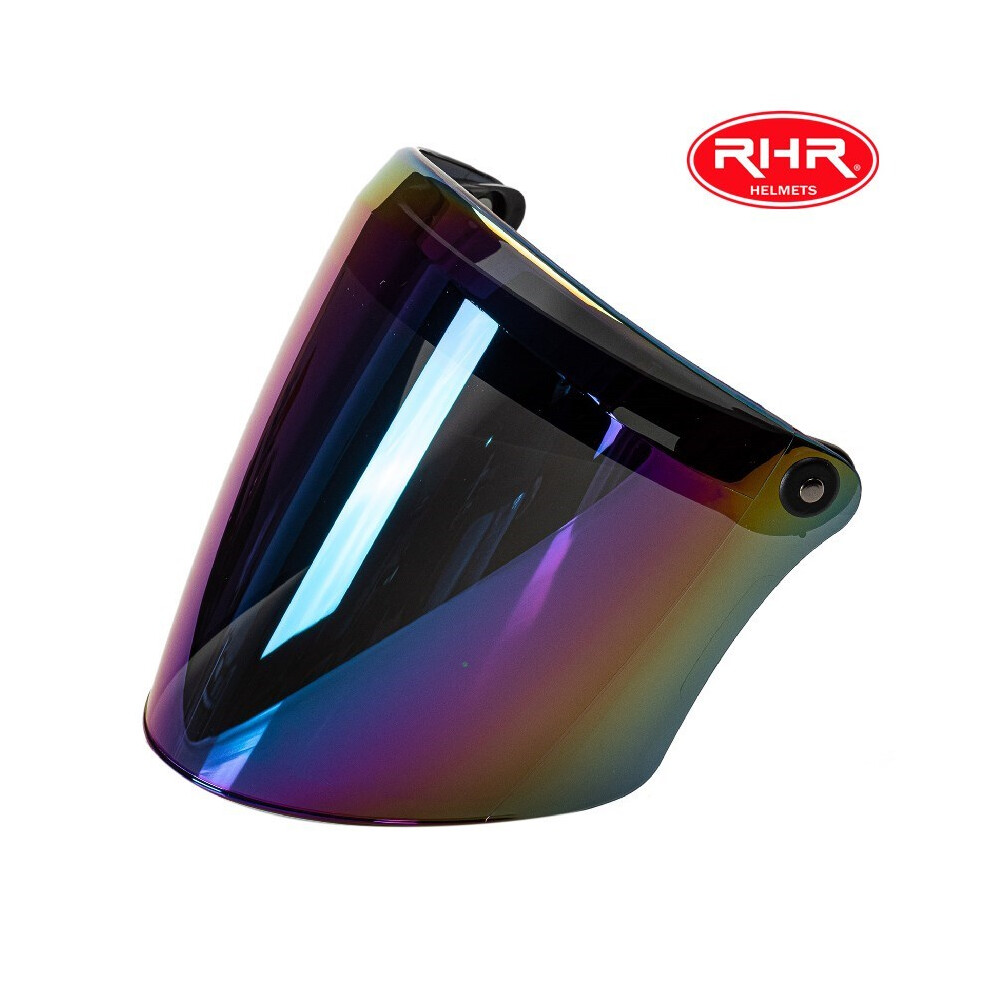 (Colorful) Universe Motorcycle Helmet Visor For 3/4 Retro Helmet Jet Helmet Replacement Shield Diy Shield Motorcycle Helmets 8130375887141