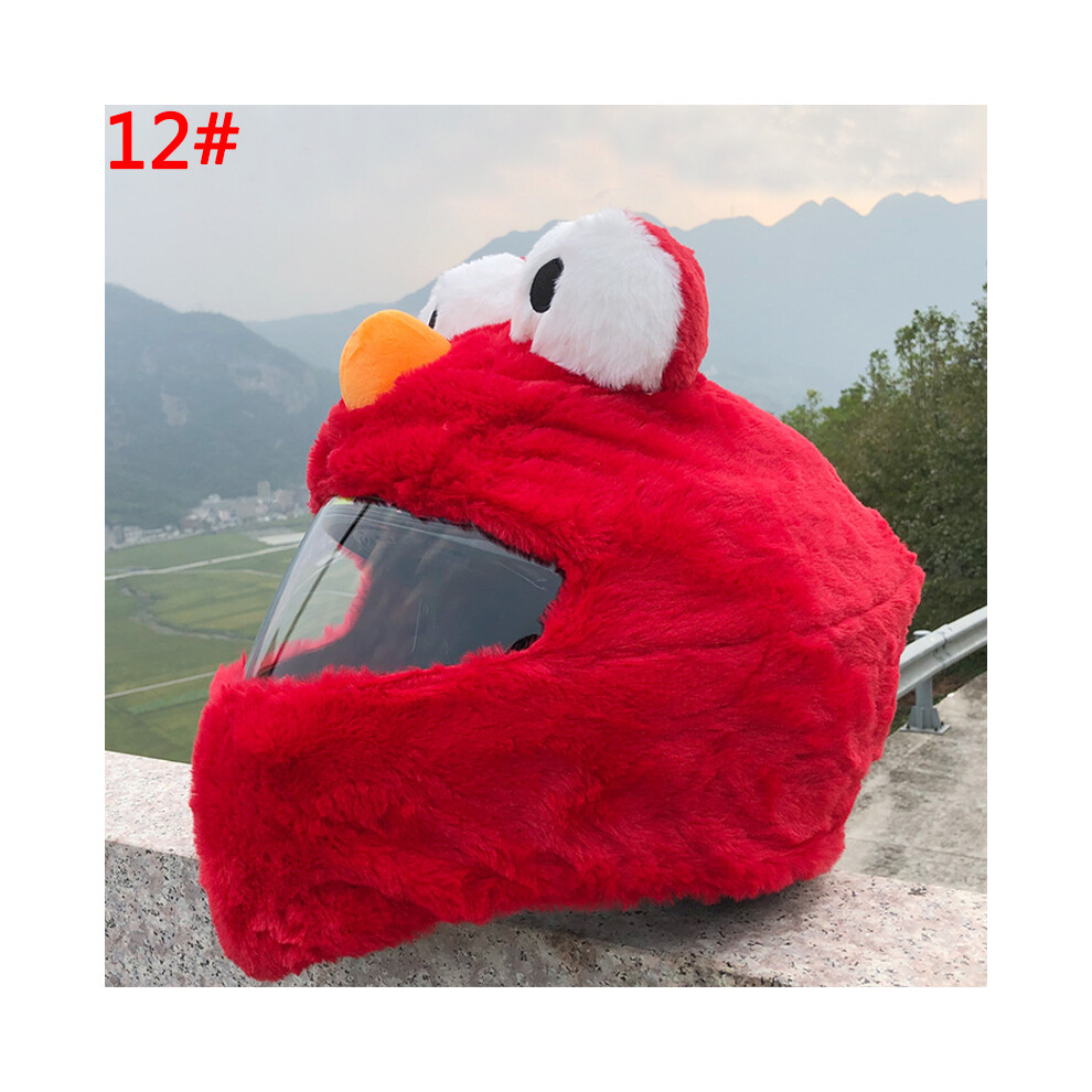 (12) Universal Motorcycle Motocross Helmet Cover Personalized Plush Helmet Cover For Kawasaki Zzr600 Zx6r Zx12r Zx6rr Zx9r 8130375895283