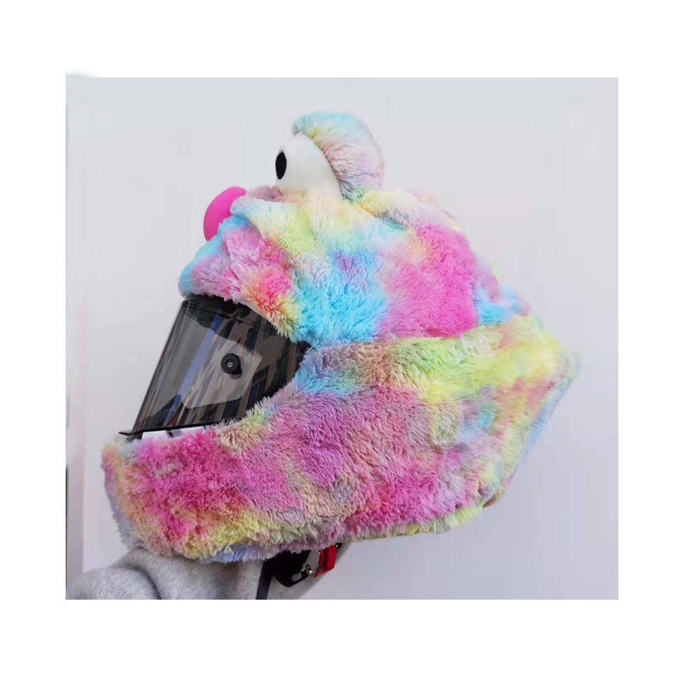 (15) Universal Motorcycle Motocross Helmet Cover Personalized Plush Helmet Cover For Kawasaki Zzr600 Zx6r Zx12r Zx6rr Zx9r 8130375895238