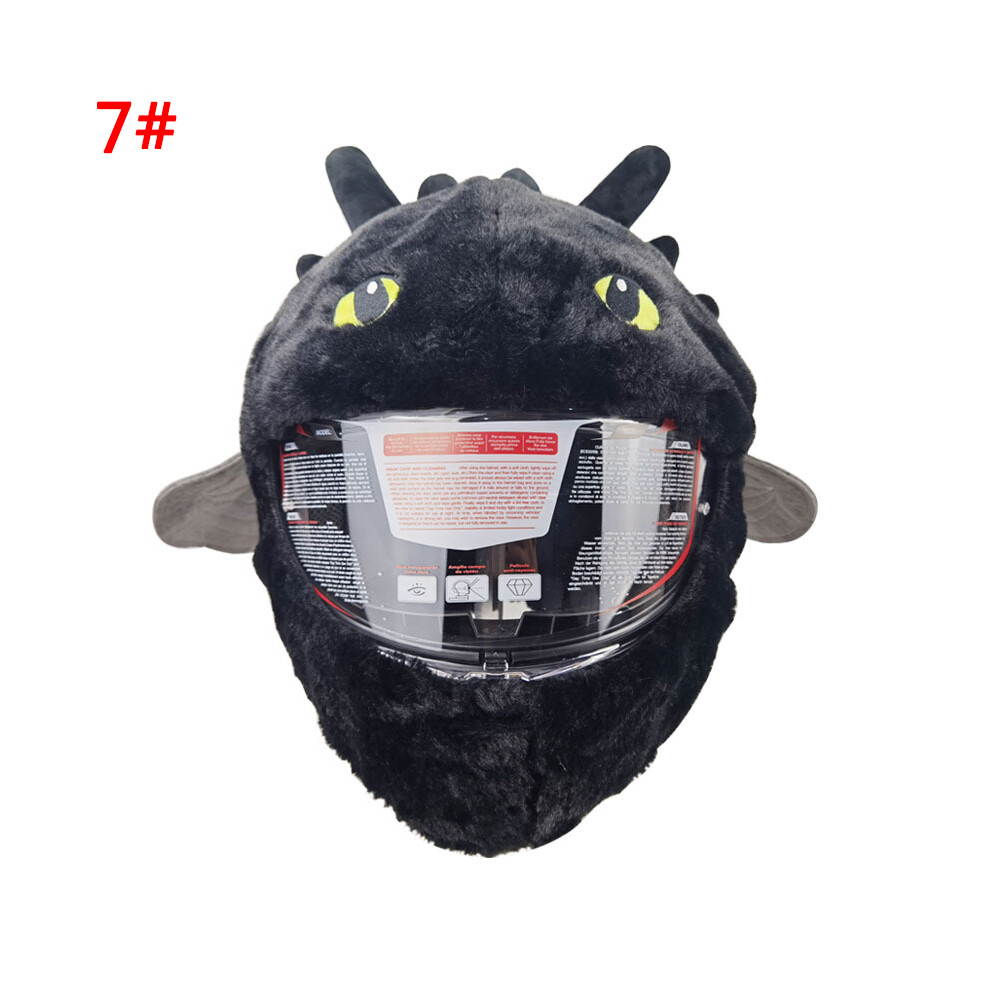 (7) Universal Motorcycle Motocross Helmet Cover Personalized Plush Helmet Cover For Kawasaki Zzr600 Zx6r Zx12r Zx6rr Zx9r 8130375895252