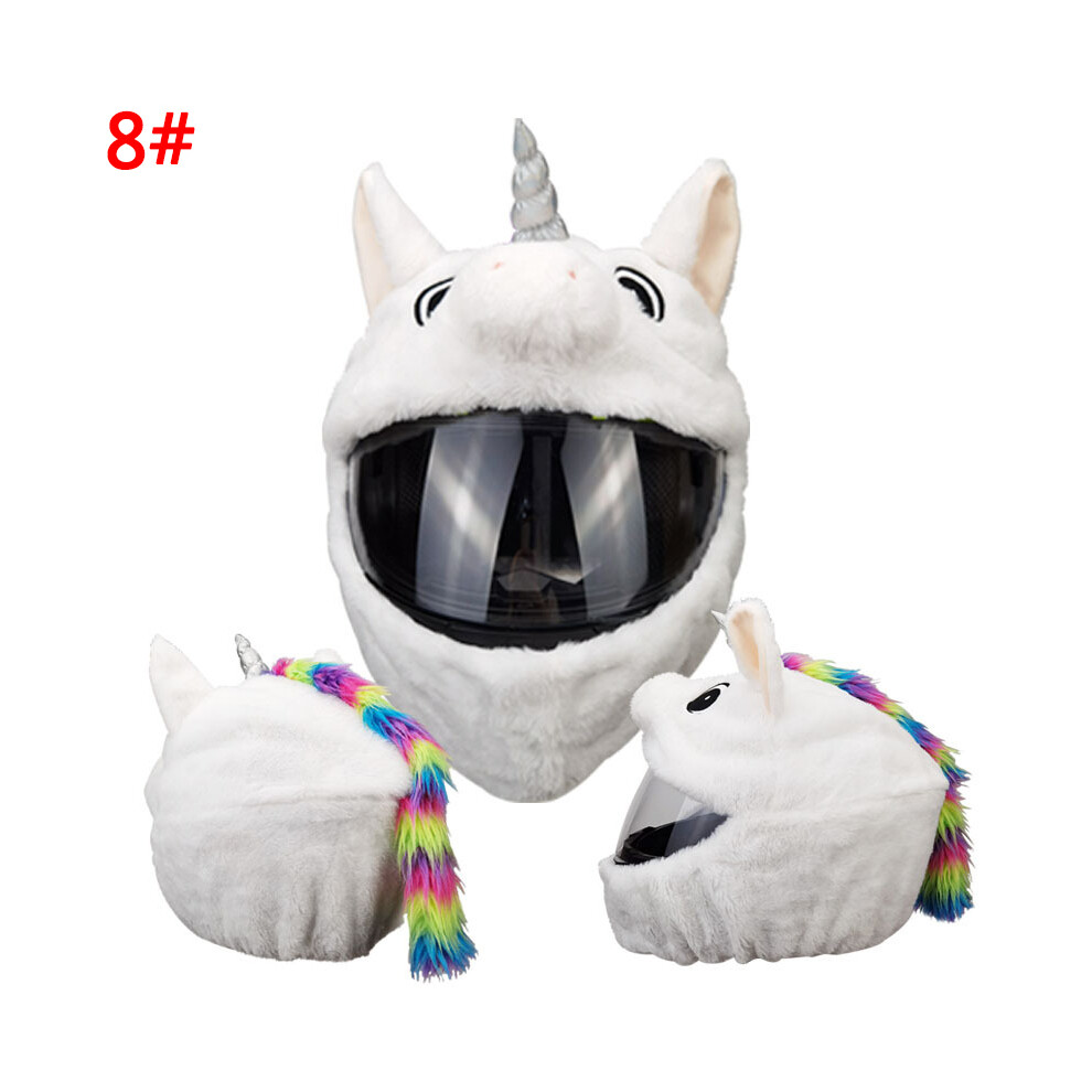 (8) Universal Motorcycle Motocross Helmet Cover Personalized Plush Helmet Cover For Kawasaki Zzr600 Zx6r Zx12r Zx6rr Zx9r 8130375895221