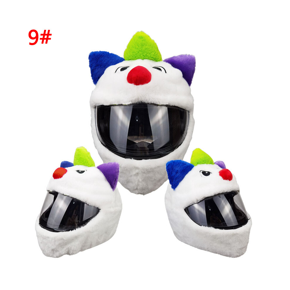 (9) Universal Motorcycle Motocross Helmet Cover Personalized Plush Helmet Cover For Kawasaki Zzr600 Zx6r Zx12r Zx6rr Zx9r 8130375895177