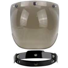 (B4) motorcycle windshield for vintage helmet for style helmet jet style helmet bubble visor UV 400 Protection Motorcycle