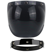 (B5) motorcycle windshield for vintage helmet for style helmet jet style helmet bubble visor UV 400 Protection Motorcycle
