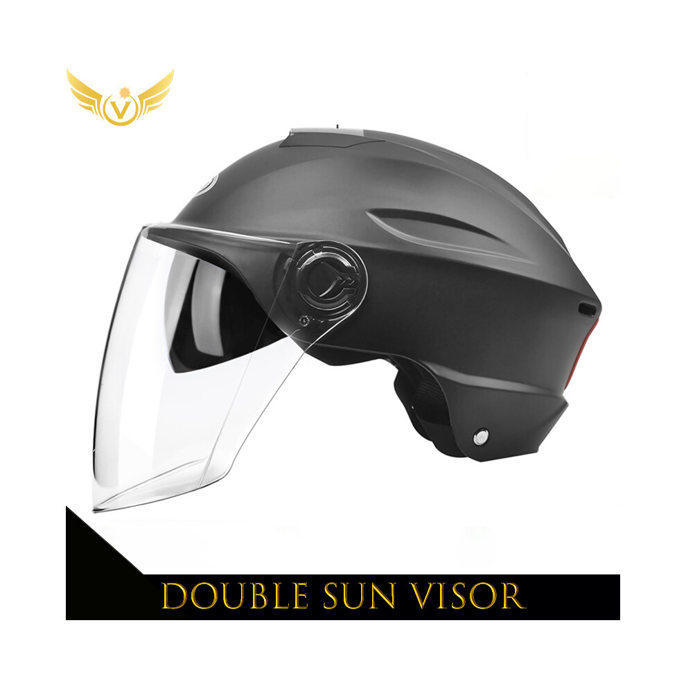 (1) Electric Scooter Helmet Summer Vespa Chopper Motorcycle Helmets Safety Waterfall Soman Urban Articles Woman Men Moto 9393321862619