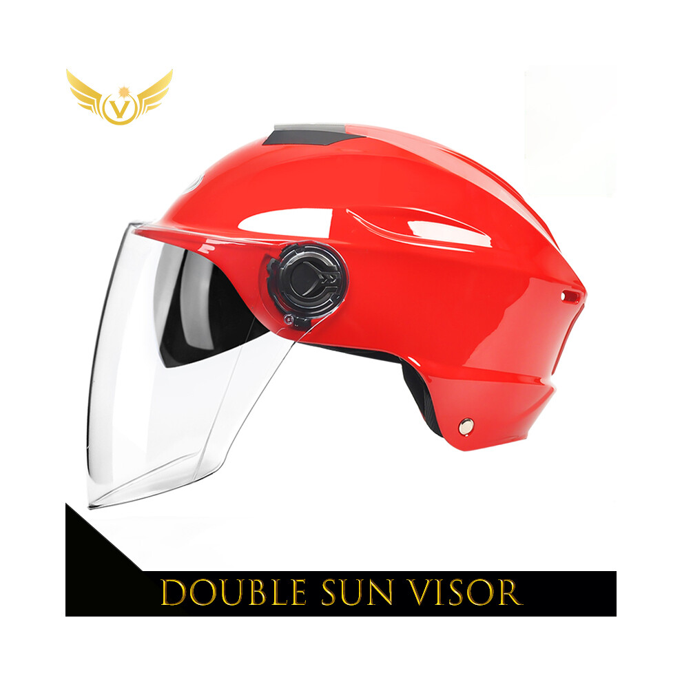 (13) Electric Scooter Helmet Summer Vespa Chopper Motorcycle Helmets Safety Waterfall Soman Urban Articles Woman Men Moto-image-OPC-PGD7ZRH-NEW