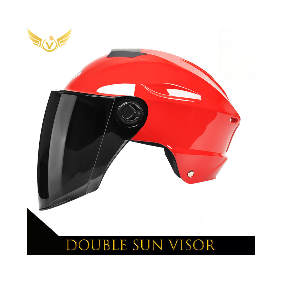 (14) Electric Scooter Helmet Summer Vespa Chopper Motorcycle Helmets Safety Waterfall Soman Urban Articles Woman Men Moto 9393321800918