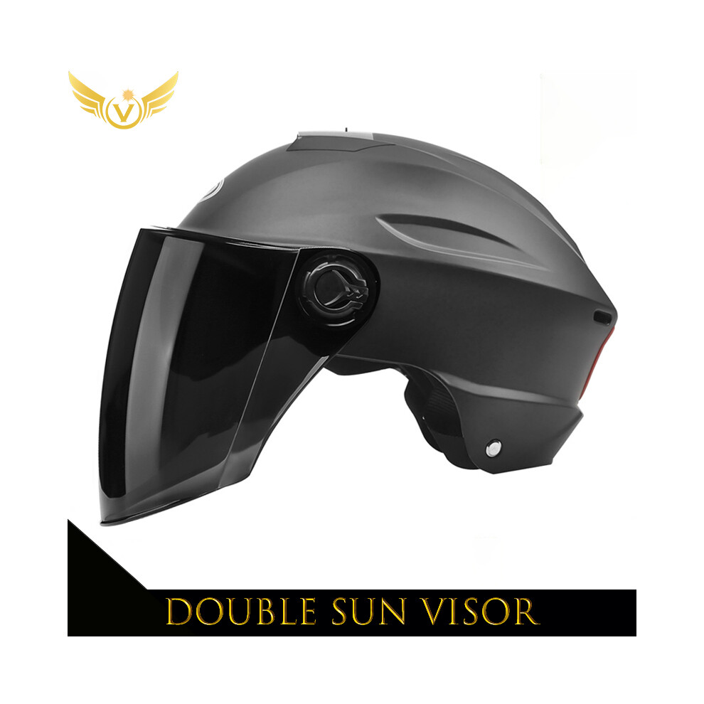 (2) Electric Scooter Helmet Summer Vespa Chopper Motorcycle Helmets Safety Waterfall Soman Urban Articles Woman Men Moto 9393321861780