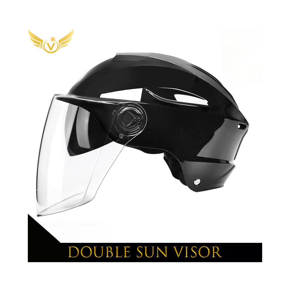 (3) Electric Scooter Helmet Summer Vespa Chopper Motorcycle Helmets Safety Waterfall Soman Urban Articles Woman Men Moto 9393321861841