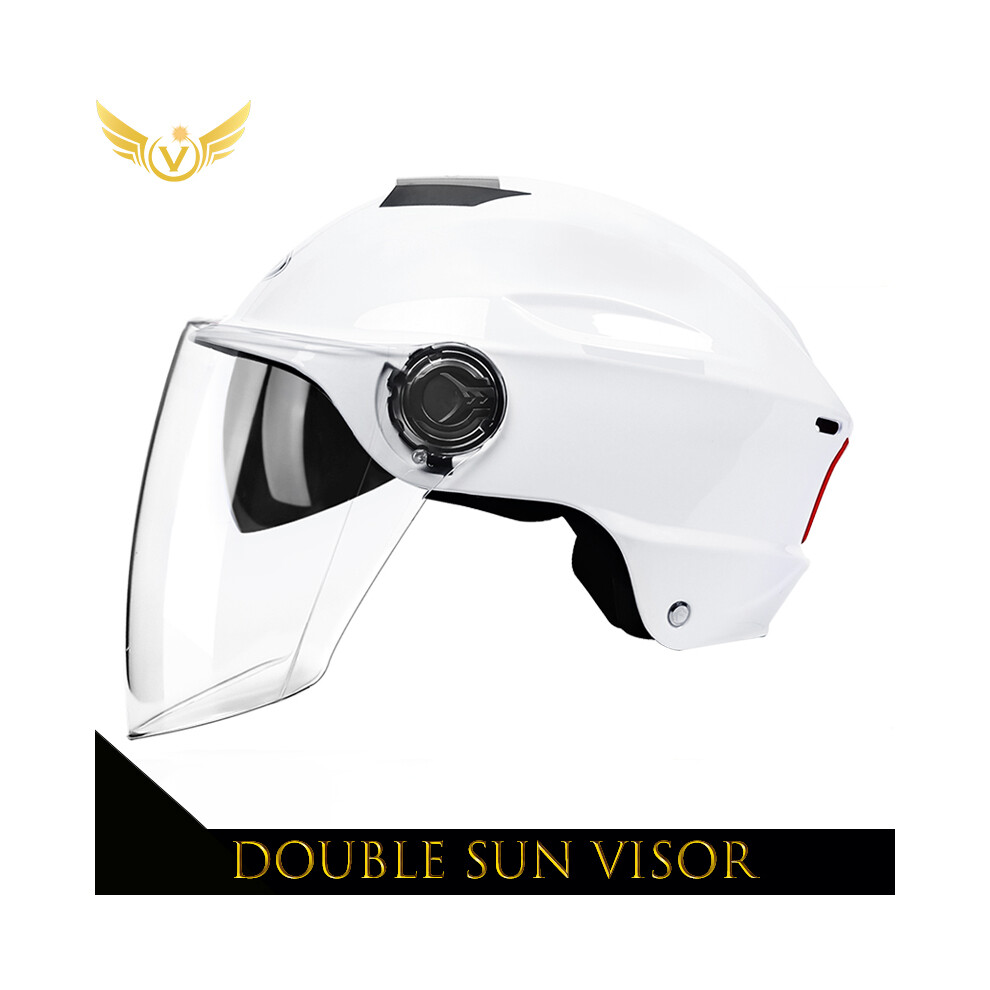 (5) Electric Scooter Helmet Summer Vespa Chopper Motorcycle Helmets Safety Waterfall Soman Urban Articles Woman Men Moto 9393321869083