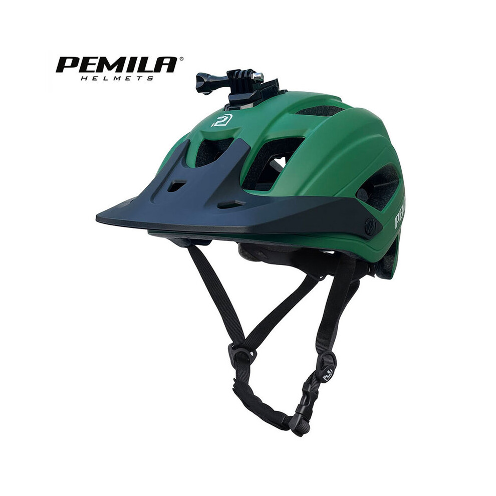 (L56-61CM, 137-Green VB) 2 In 1 Cycling Helmet Four Seasons MTB Road Bicycle Helmet Cycling Safety Cap Racing Removable Ear Protection Bike-image-OPC-PGD7ZT6-NEW