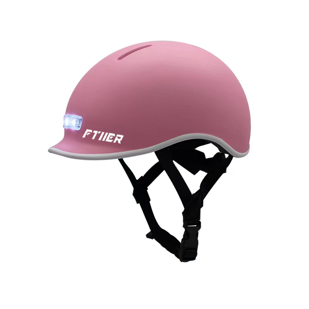 (L 56-61cm, Pink) 2025 Cycling Smart Tail Light Bike Adult Helmet Electric Bicycle MTB Road Scooter For Sport Urban Helmet Men Women-image-OPC-PGD7ZVN-NEW