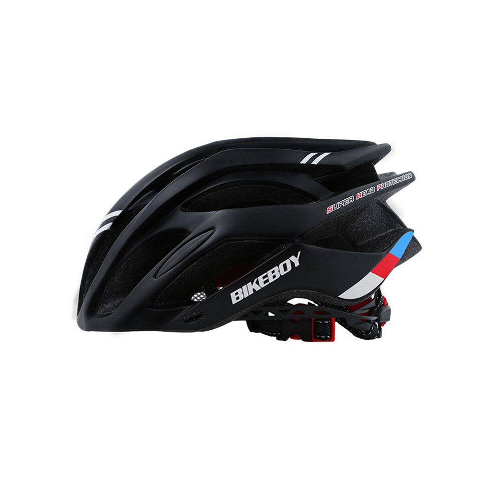 (CHINA, Black) Shockproof Cycling Helmet MTB Bicycle Riding Safety Cap for Men Women Mountain Bike Sport Head Protection Bicycle Helmets-image-OPC-PGD82NB-NEW