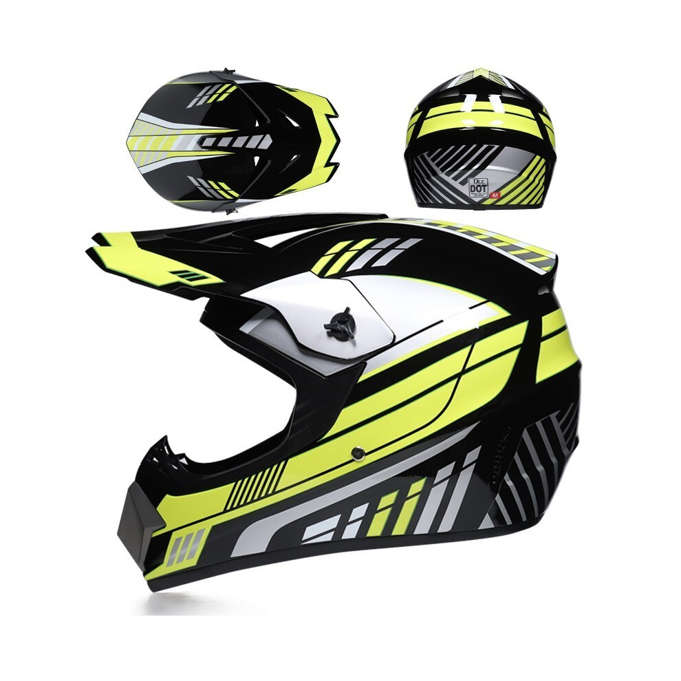 (S, 1) Safety Motocross Helmet Casco Motocross Bicycle Downhill Capacete ATV Cross Helmet Child Motorcycle Helmet Dot Abs-image-OPC-PGD85DY-NEW