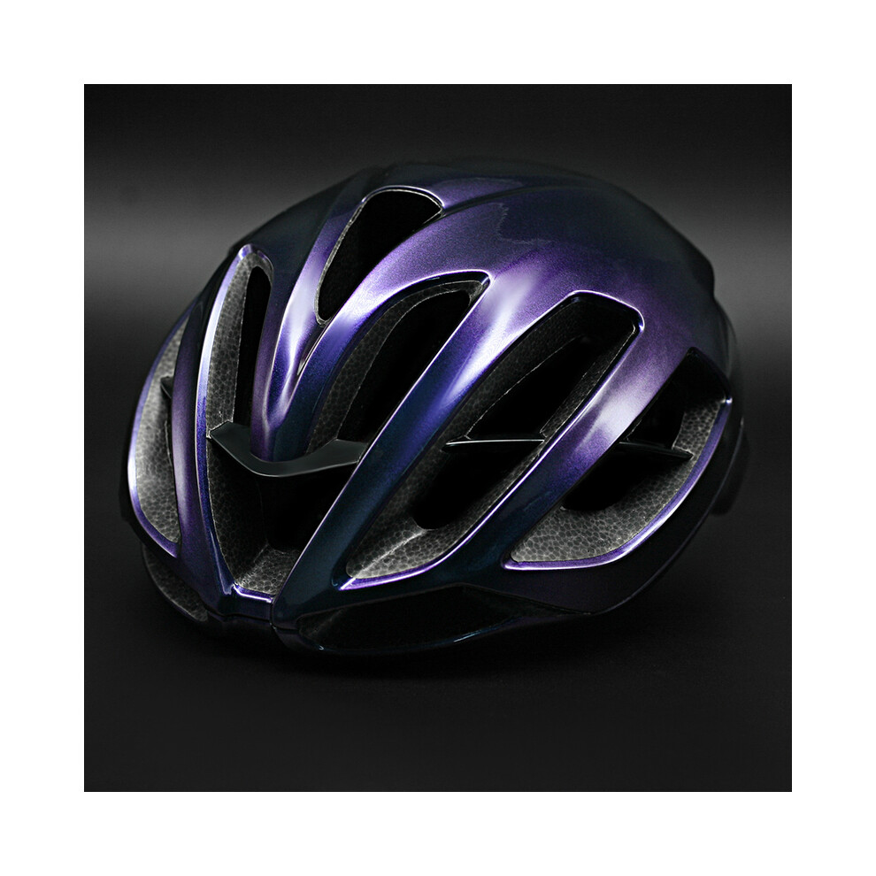 (M, Gradient Purple) Bike Helmet Ultralight Men Mountain Bicycle Helmet MTB Women Outdoor Sports Cycling Safety Cap Riding Equipment-image-OPC-PGD878V-NEW