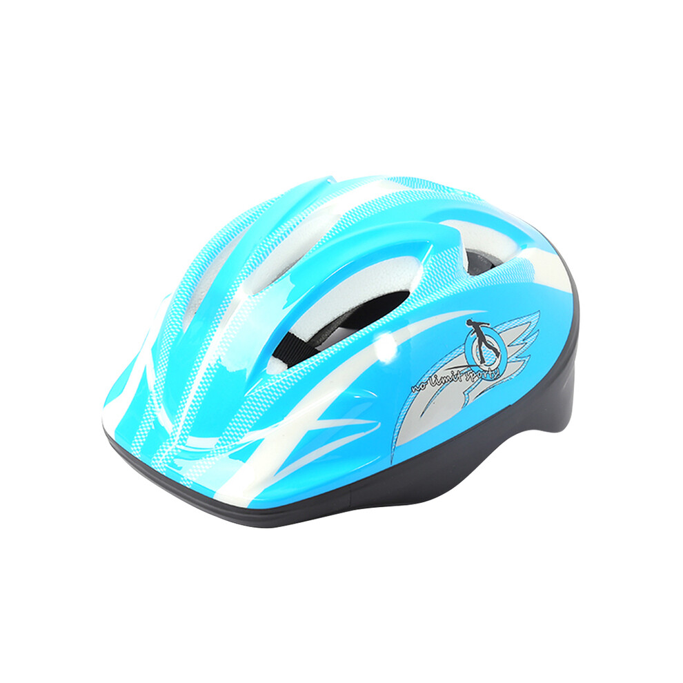 (CHINA, Light Blue) EPS Children Bicycle Riding Helmet MTB Bike Cycling Bicycle Riding Equipment for Childrens Cartoon Protector Safety-image-OPC-PGD87MC-NEW