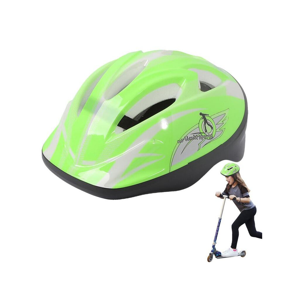 (United States, Green) Outdoor Sports Cycling Helmets Balance Bike Mountain MTB Bicycle Safety Helmet Scooters Roller Skate Helmet For Children-image-OPC-PGD87ZV-NEW