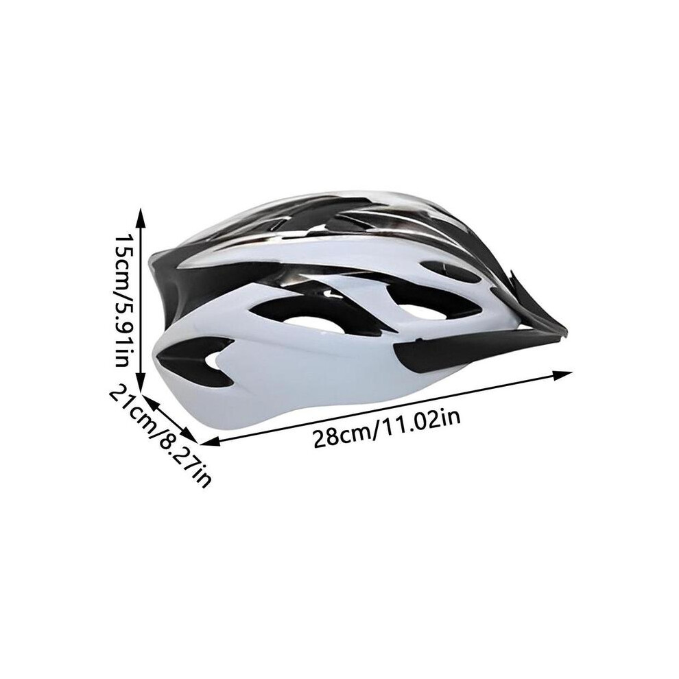 (CHINA, Black and White) Cycling Helmets Removable Skate Helmets Bike Skateboard Helmets Adjustable Helmets Ages Child Helmets For Women And-image-OPC-PGD89BX-NEW