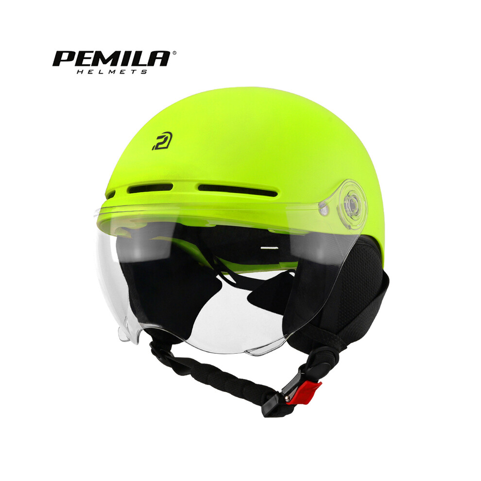 (56-63CM, V09-Yellow-Ear-T) Bicycle Helmet With Goggles Cycling Helmet Full Edge Wrapping Technology Bike Helmet Road MTB E-bike MTB Bicycle Helmet