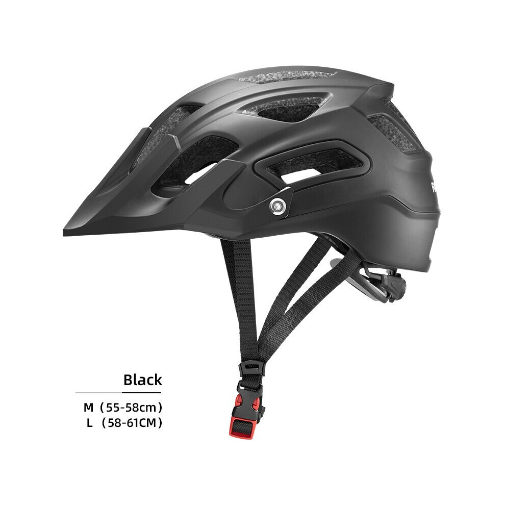 (58-61cm, HC-65BK) Bicycle Helmet Breathable MTB Road Integrally-molded Ultralight Bike Helmet Head Protection Cycling Helmet Equipment-image-OPC-PGD89S8-NEW